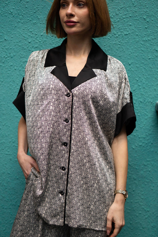 Monogram Two Piece Set