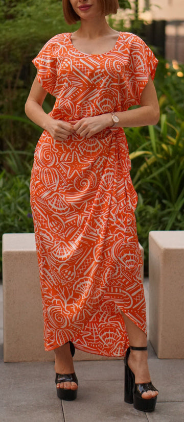 Seashell Sarong Dress